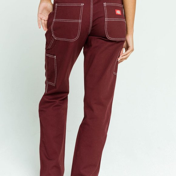 NWT DICKIES Belted Juniors Carpenter Pants Relax - Picture 5 of 7